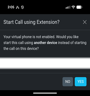 Start on Extension